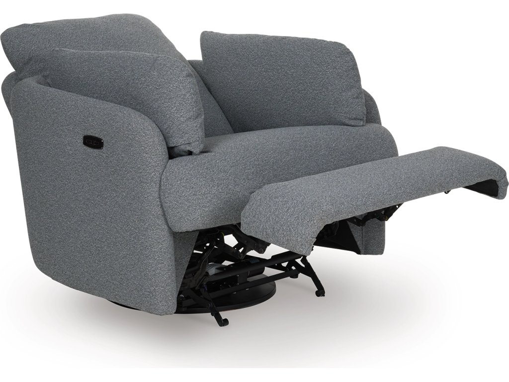 Alainmont Next-Gen Nuvella Swivel Power Recliner - image 3