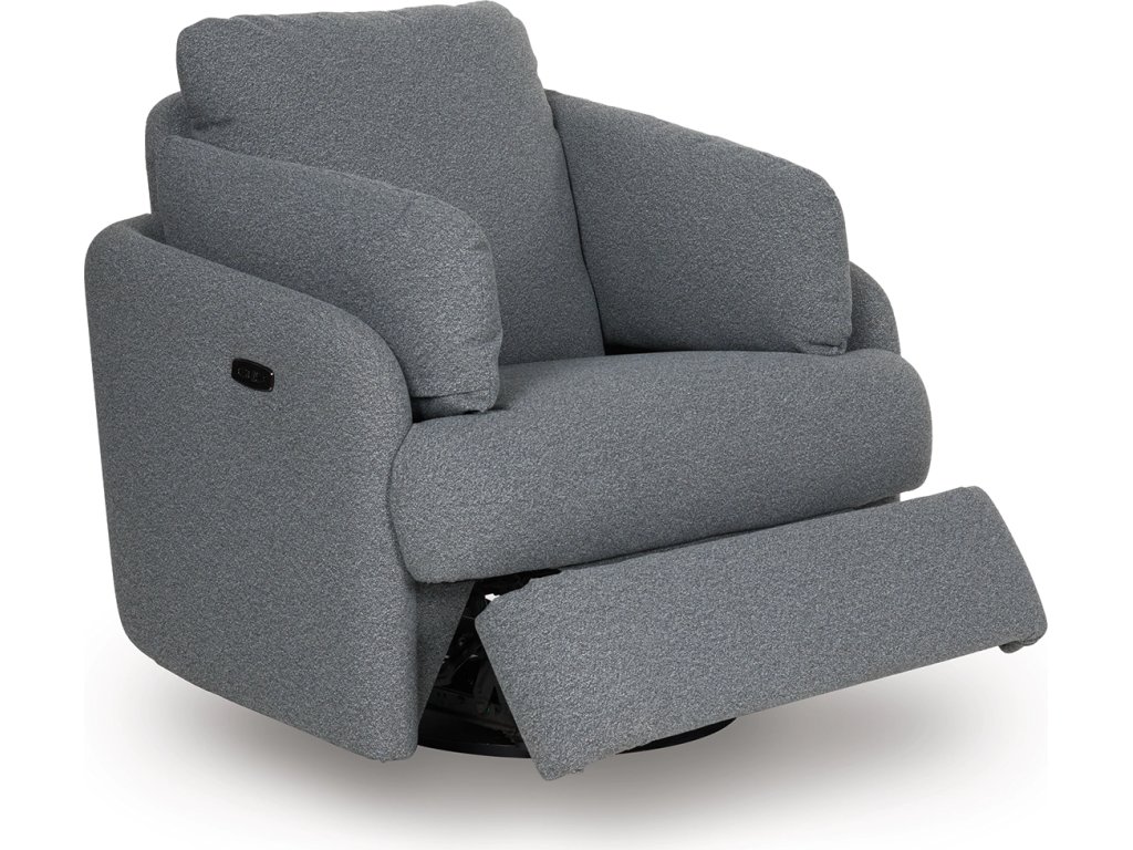 Alainmont Next-Gen Nuvella Swivel Power Recliner - image 2