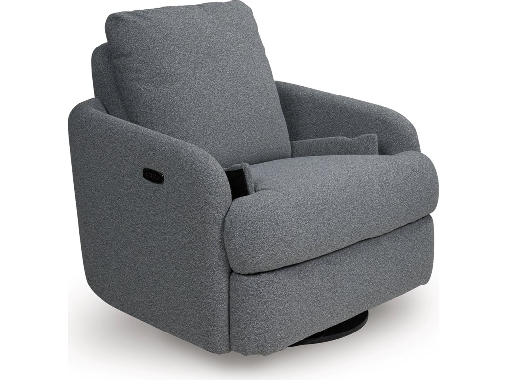 Alainmont Next-Gen Nuvella Swivel Power Recliner - image 4