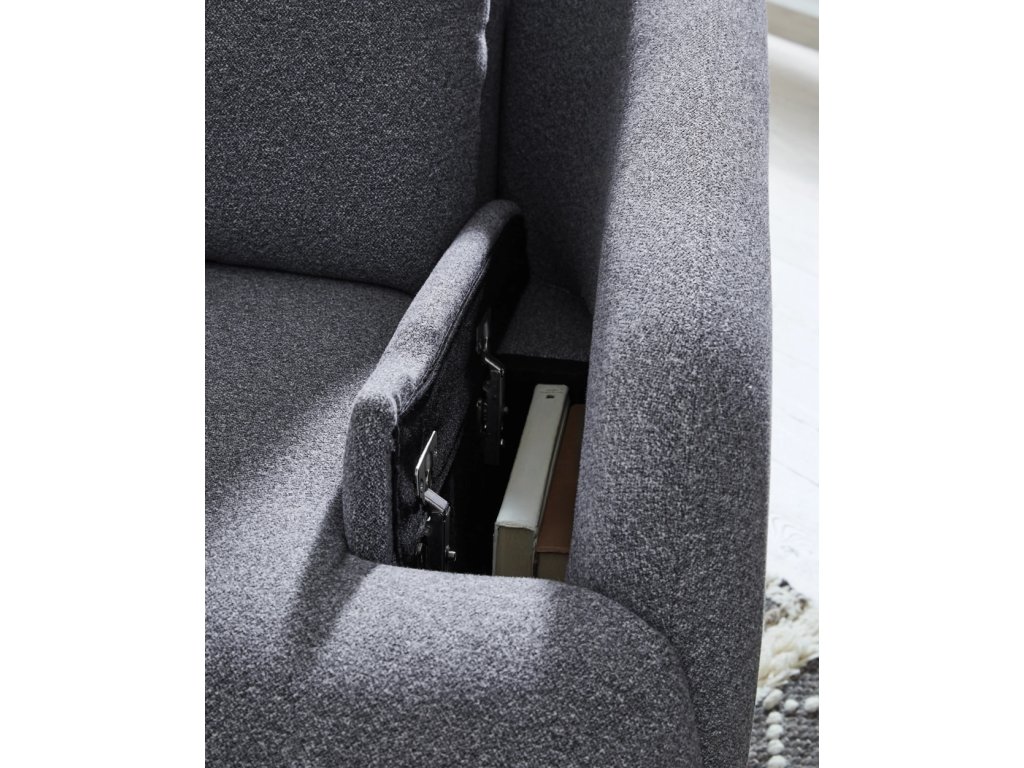 Alainmont Next-Gen Nuvella Swivel Power Recliner - image 9