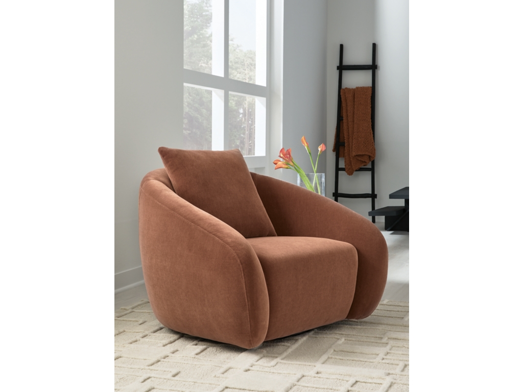 Yahya Swivel Accent Chair - image 1