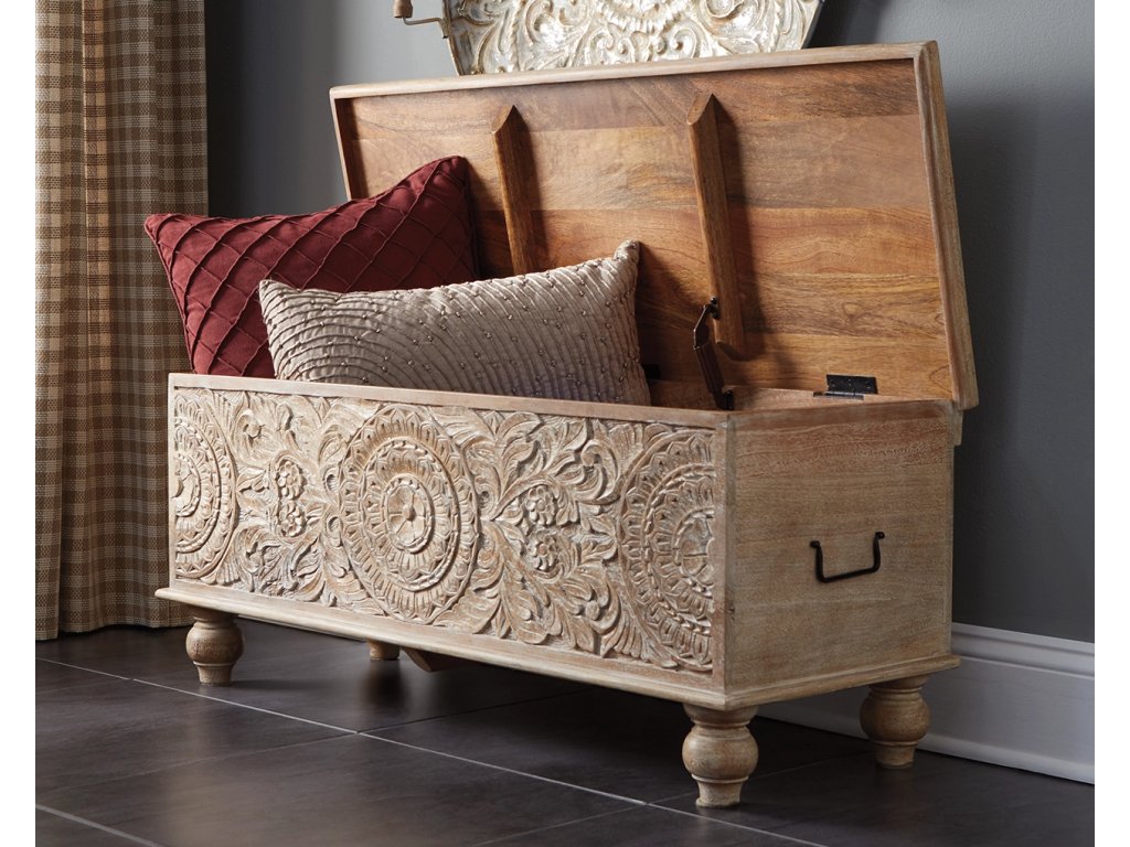 Fossil Ridge Storage Bench - image 1