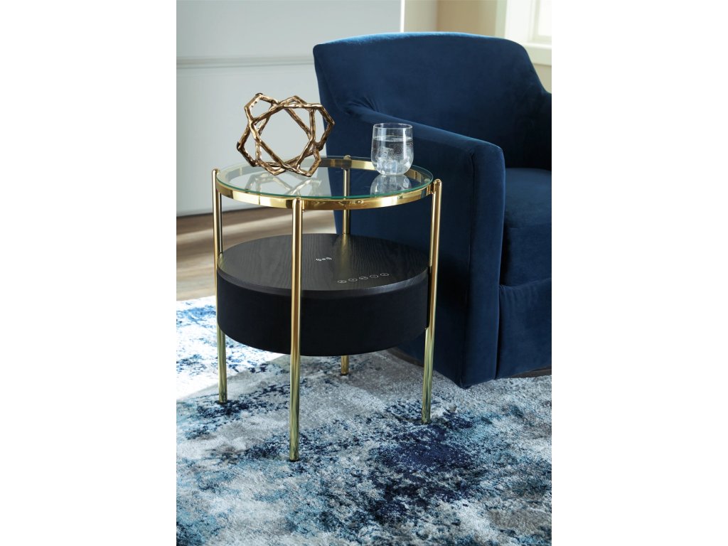 Nedman Accent Table with Speaker - image 1