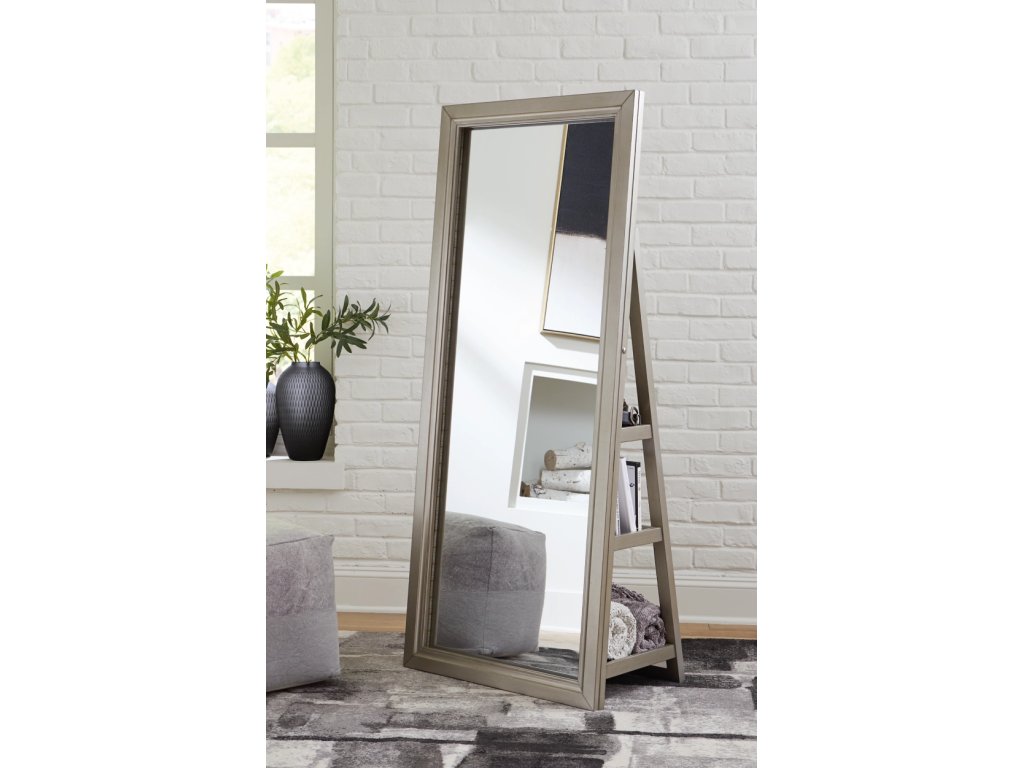 Evesen Floor Standing Mirror with Storage - image 6