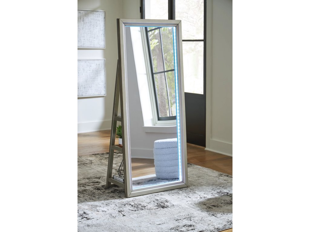 Evesen Floor Standing Mirror/Storage - image 8