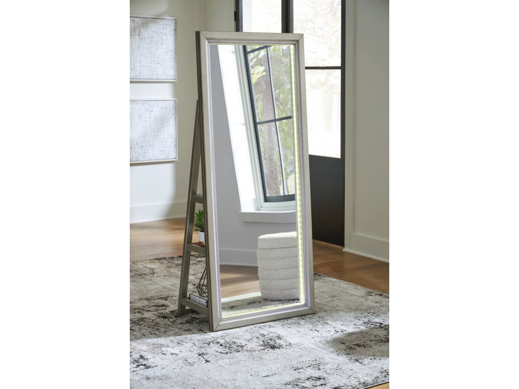 Evesen Floor Standing Mirror/Storage - image 26