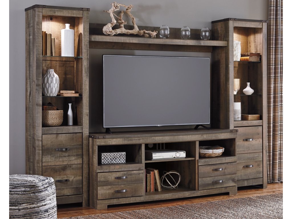 Trinell 4-Piece Entertainment Center - main image