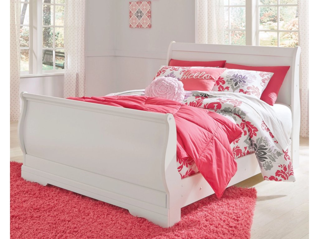 Anarasia Full Sleigh Bed, Dresser and Nightstand - image 2