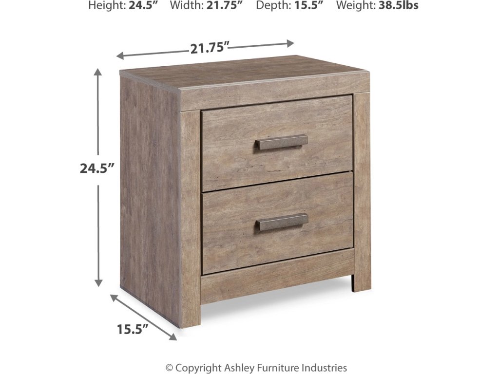 Culverbach King Panel Bed, Dresser, Mirror, Chest and Nightstand - image 13
