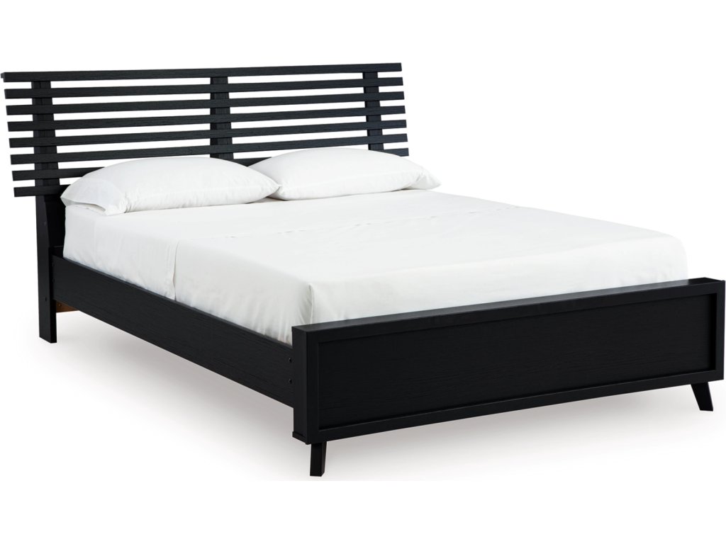 Danziar Queen Slat Panel Bed - main image