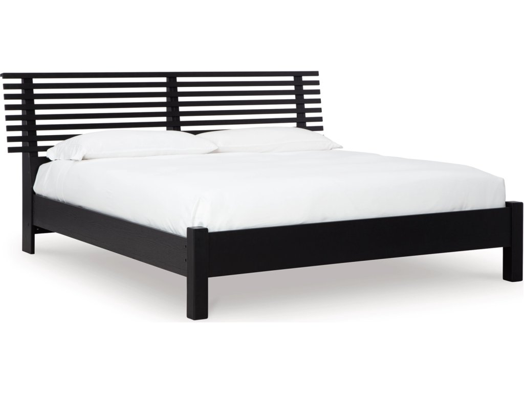 Danziar King Slat Panel Bed - main image