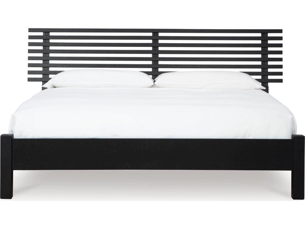 Danziar King Slat Panel Bed - image 3