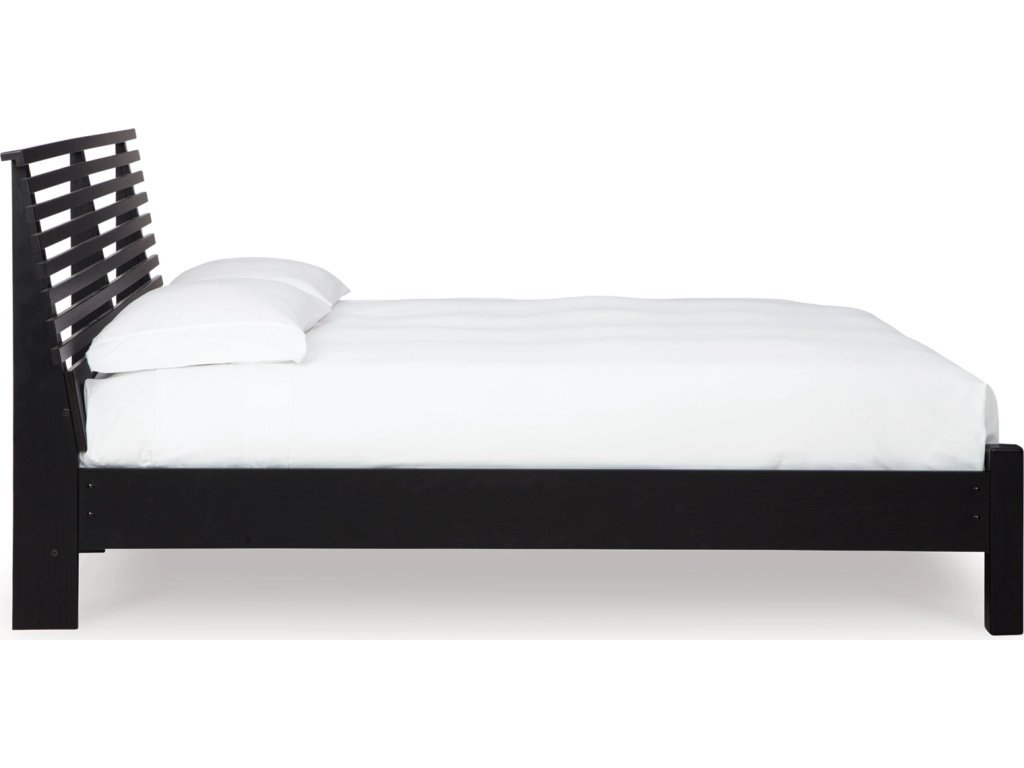 Danziar King Slat Panel Bed - image 4