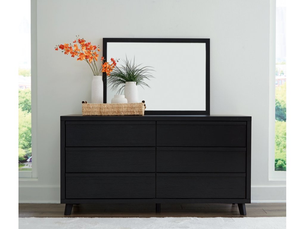 Danziar Queen Panel Bed, Dresser and Mirror - image 6
