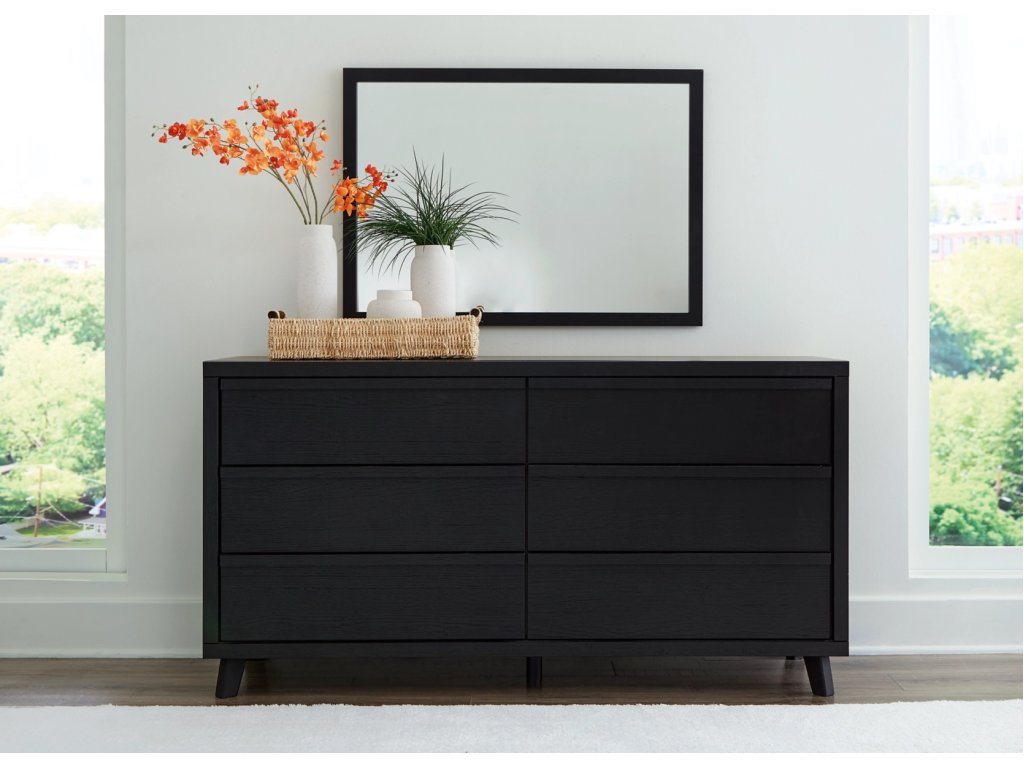 Danziar King Panel Bed, Dresser, Mirror and Nightstand - image 15