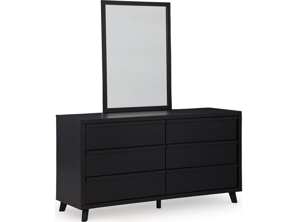 Danziar King Panel Bed, Dresser, Mirror and Nightstand - image 2