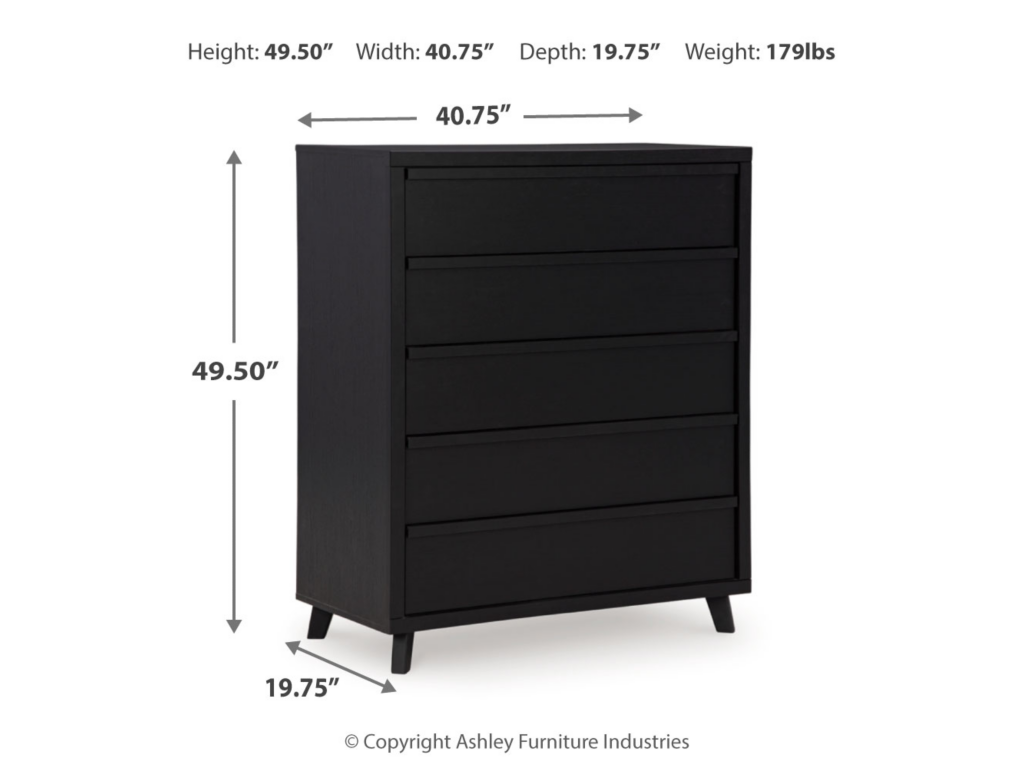 Danziar Queen Bed, Dresser, Mirror, Chest and Nightstand - image 9