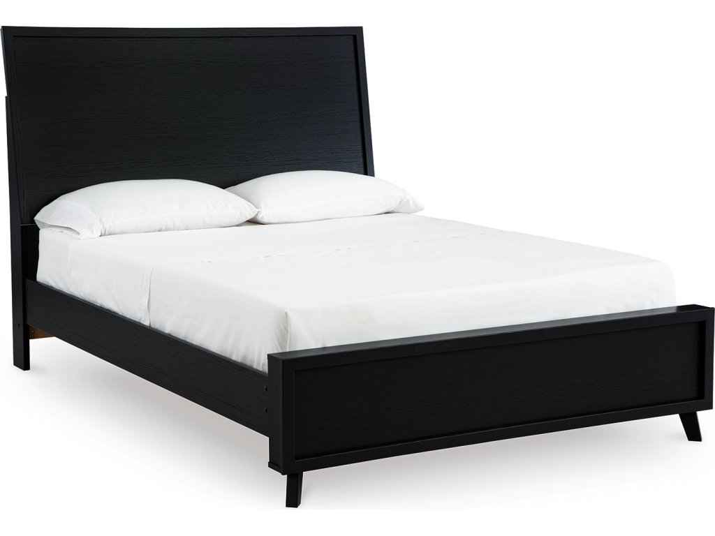 Danziar Queen Panel Platform Bed, Dresser and Mirror - image 4