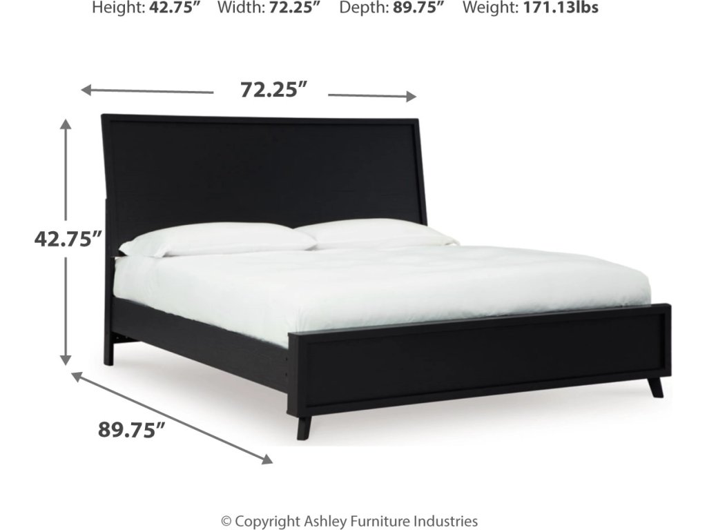 Danziar Queen Panel Bed, Dresser and Nightstand - image 15