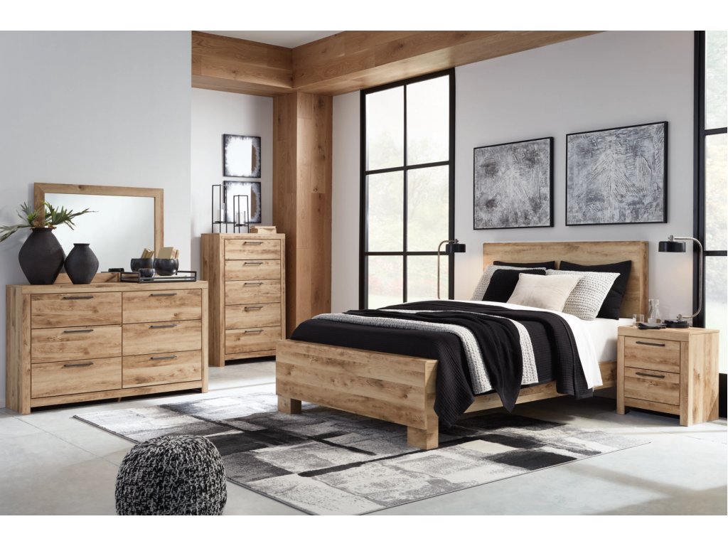 Hyanna Queen Panel Bed, Dresser, Mirror, and Nightstand - image 15