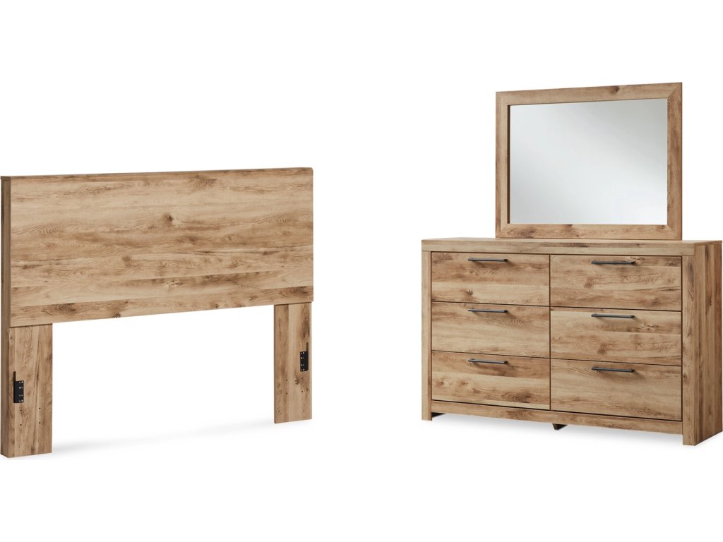 Hyanna Queen Panel Headboard, Dresser and Mirror - main image