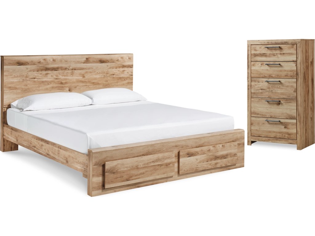 Hyanna Queen Panel Storage Bed and Chest - main image