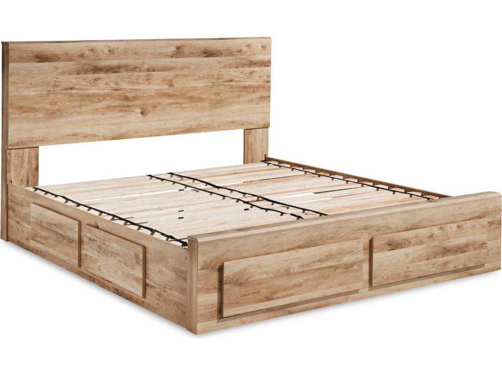 Hyanna King Panel Storage Bed with 2 Under Bed Storage Drawers - image 2
