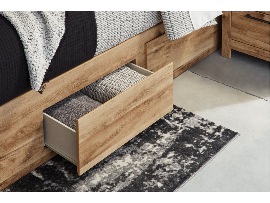Hyanna King Panel Storage Bed with 2 Under Bed Storage Drawers - image 5