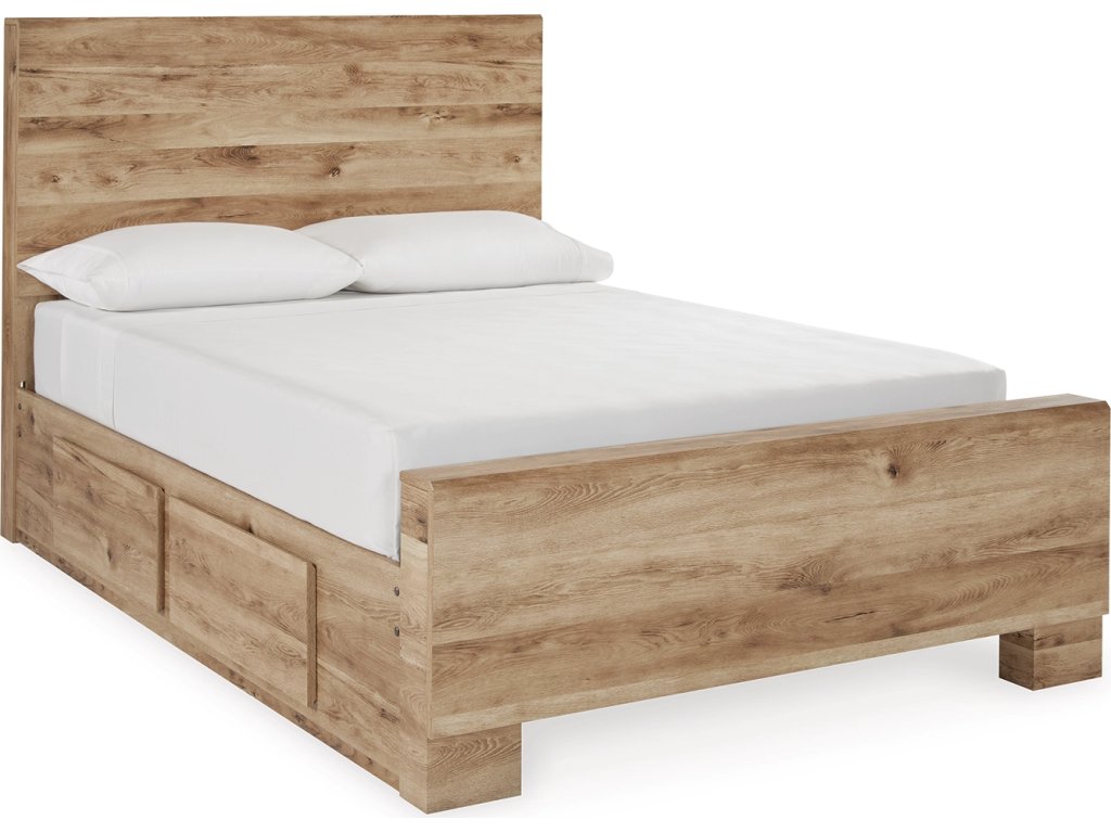 Hyanna Full Panel Bed with 2 Side Storage - main image