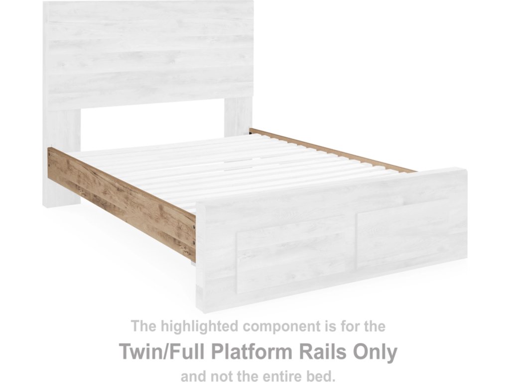 Hyanna Twin/Full Platform Rails - image 1