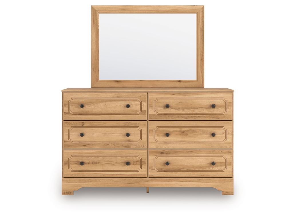 Aleaport Full Panel Bed, Dresser and Mirror - image 1