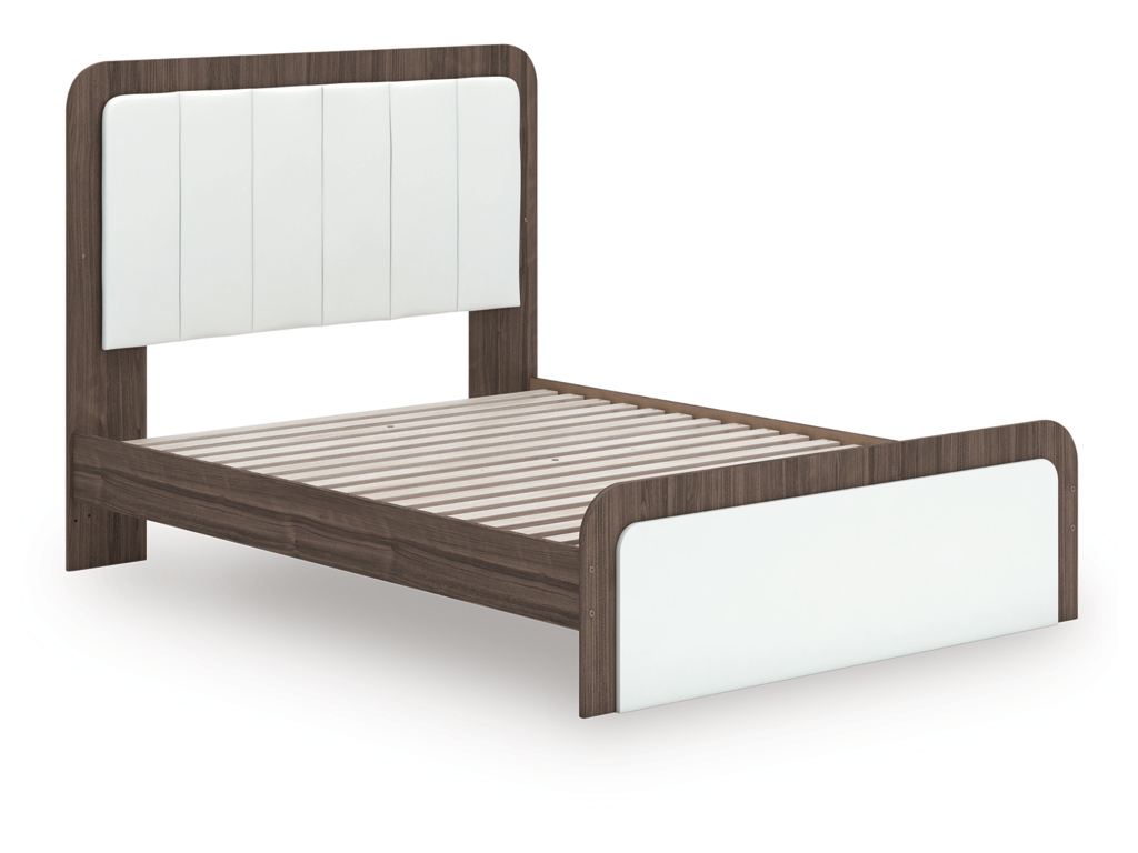 Kendanport Queen Upholstered Bed, Dresser and Nightstand - image 11