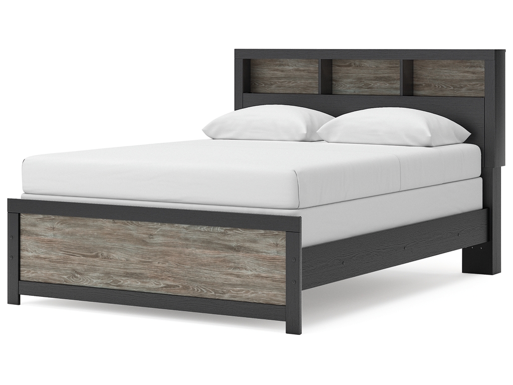 Broachmyn Queen Bookcase Panel Bed - image 3