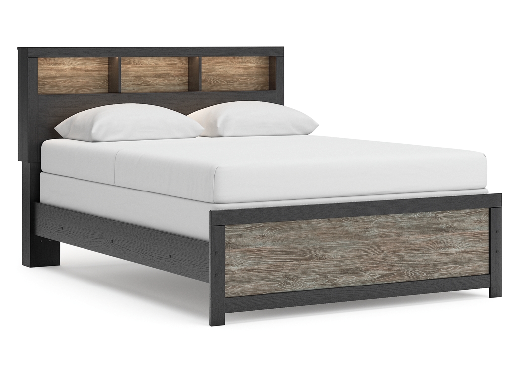 Broachmyn Queen Bookcase Panel Bed - image 2