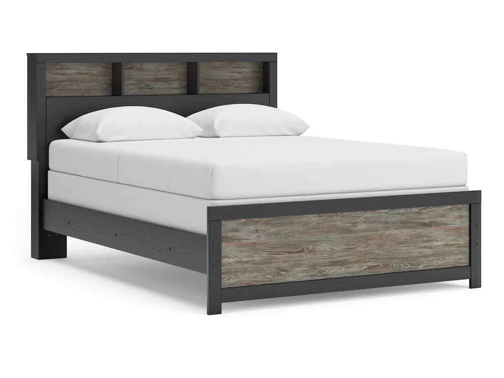 Broachmyn Queen Bookcase Panel Bed - main image