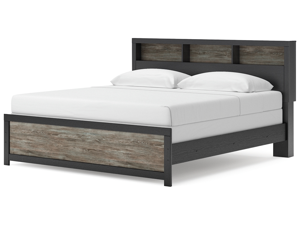 Broachmyn King Bookcase Panel Bed - image 2