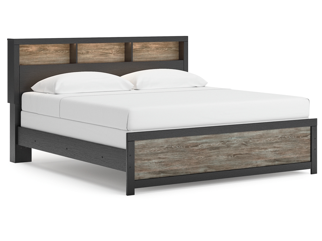 Broachmyn King Bookcase Panel Bed - image 3