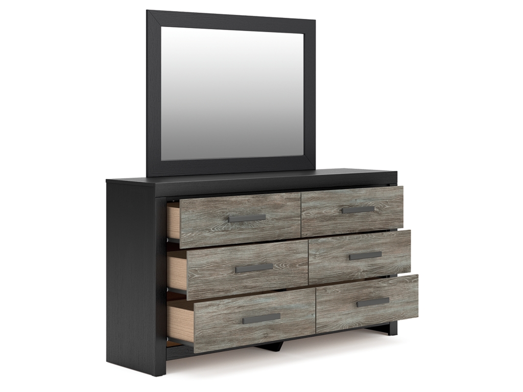 Broachmyn Full Panel Bed, Dresser and Mirror - image 3