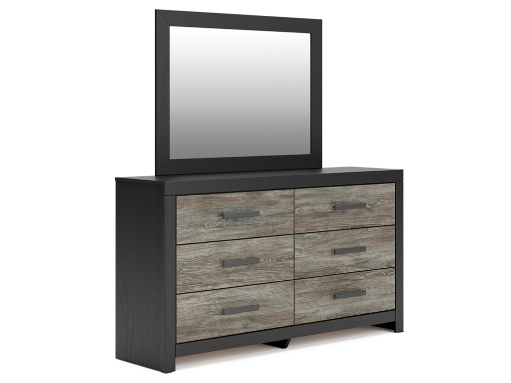 Broachmyn Full Panel Bed, Dresser and Mirror - image 2