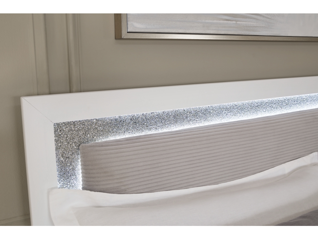Maeling King Upholstered Panel Headboard - image 3