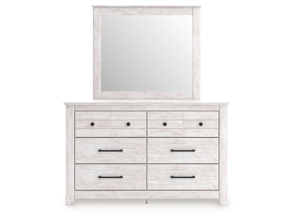 Makidern Queen Panel Bed, Dresser and Mirror - image 1
