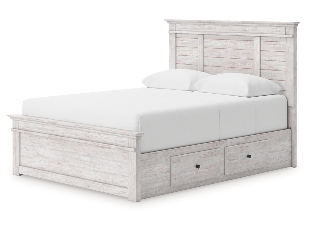 Makidern Queen Panel Storage Bed - image 1