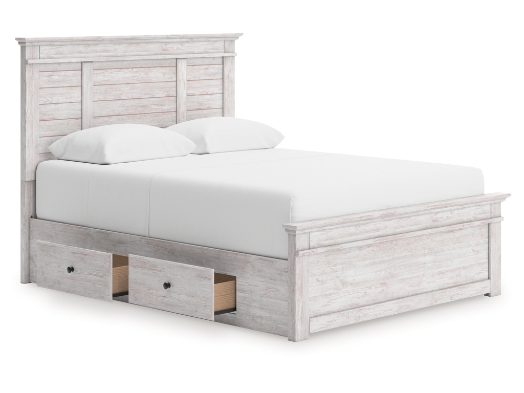 Makidern Queen Panel Storage Bed - image 3