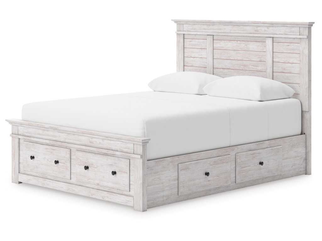 Makidern Queen Panel Storage Bed - image 1