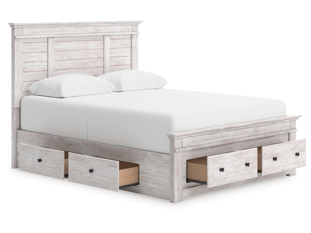 Makidern Queen Panel Storage Bed - image 3