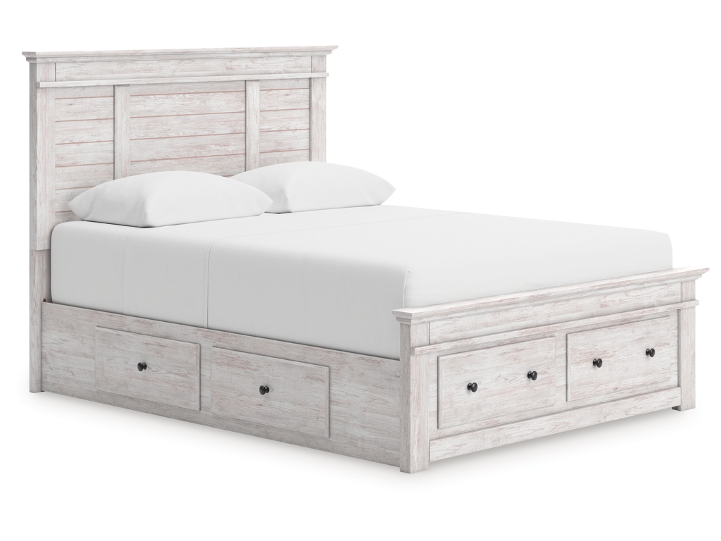 Makidern Queen Panel Storage Bed - main image