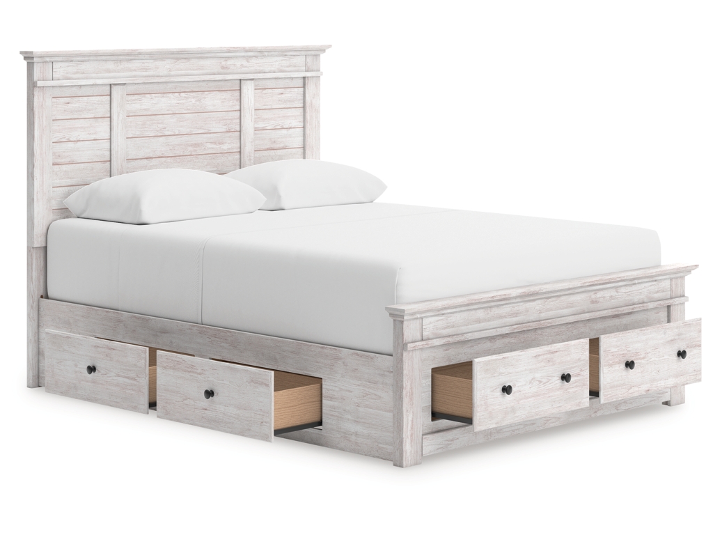 Makidern Queen Panel Storage Bed - image 3