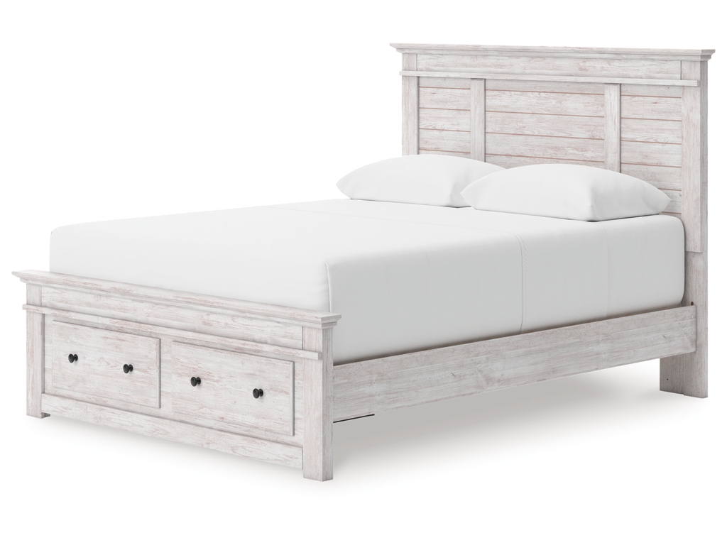 Makidern Queen Panel Storage Bed, Dresser and Mirror - image 14