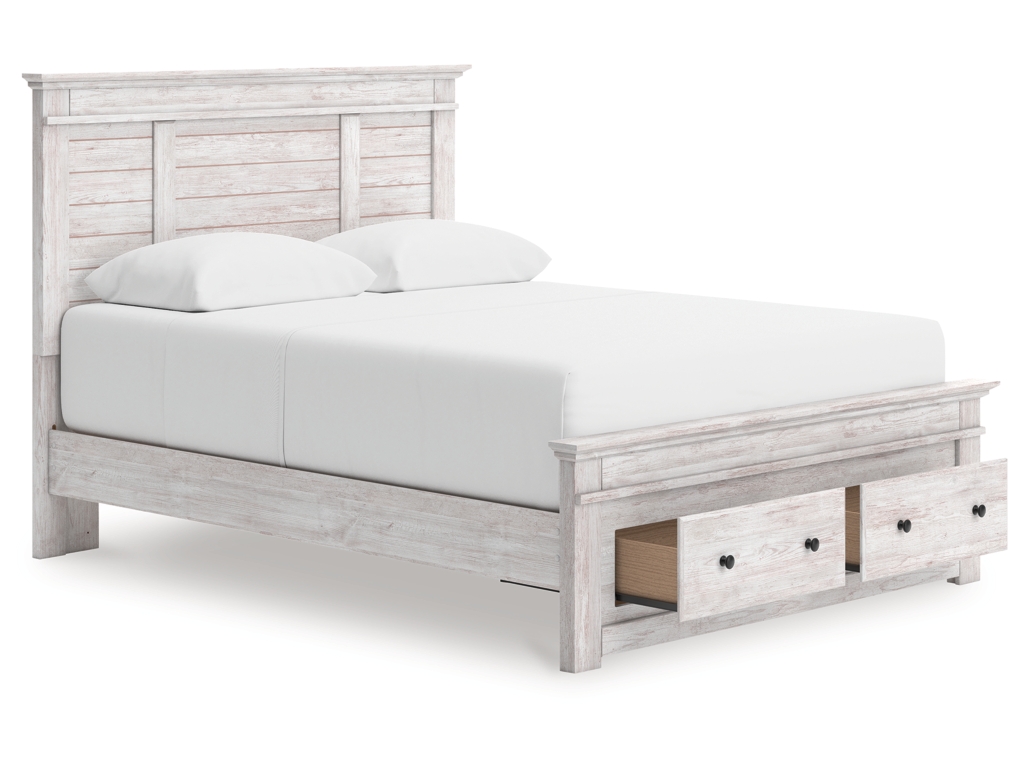Makidern Queen Panel Storage Bed, Dresser and Mirror - image 10