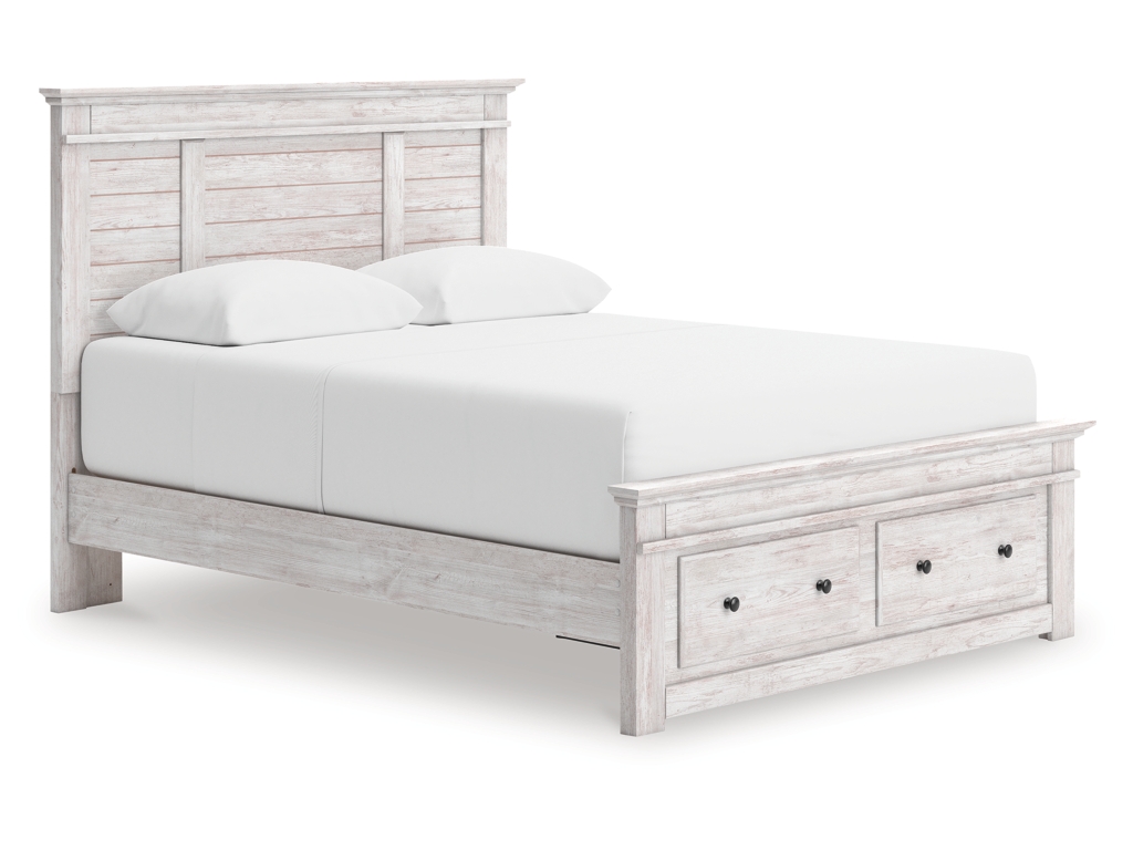 Makidern Queen Panel Storage Bed, Dresser and Mirror - image 9